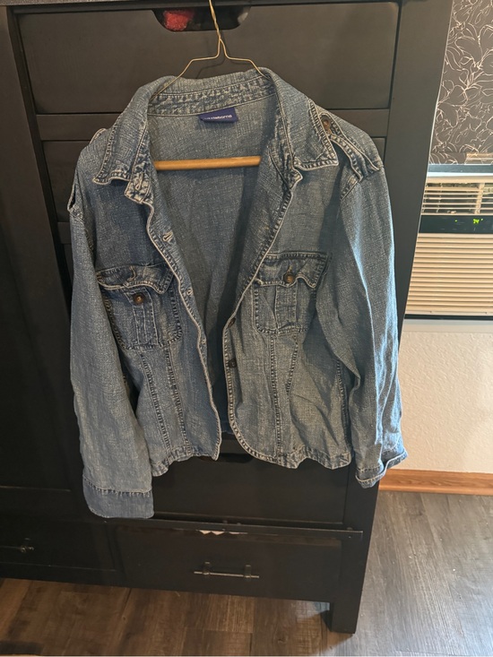 Liz Claiborne Jackets & Blazers - Liz Claiborne Light Blue Denim Jacket for Women